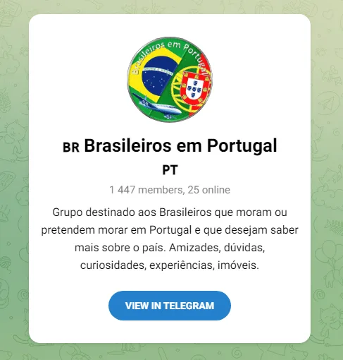 Grupo para encontrar Empregos em Portugal para Brasileiros