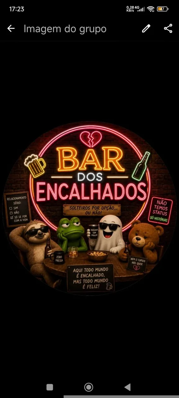 Imagem do grupo Bar dos encalhados